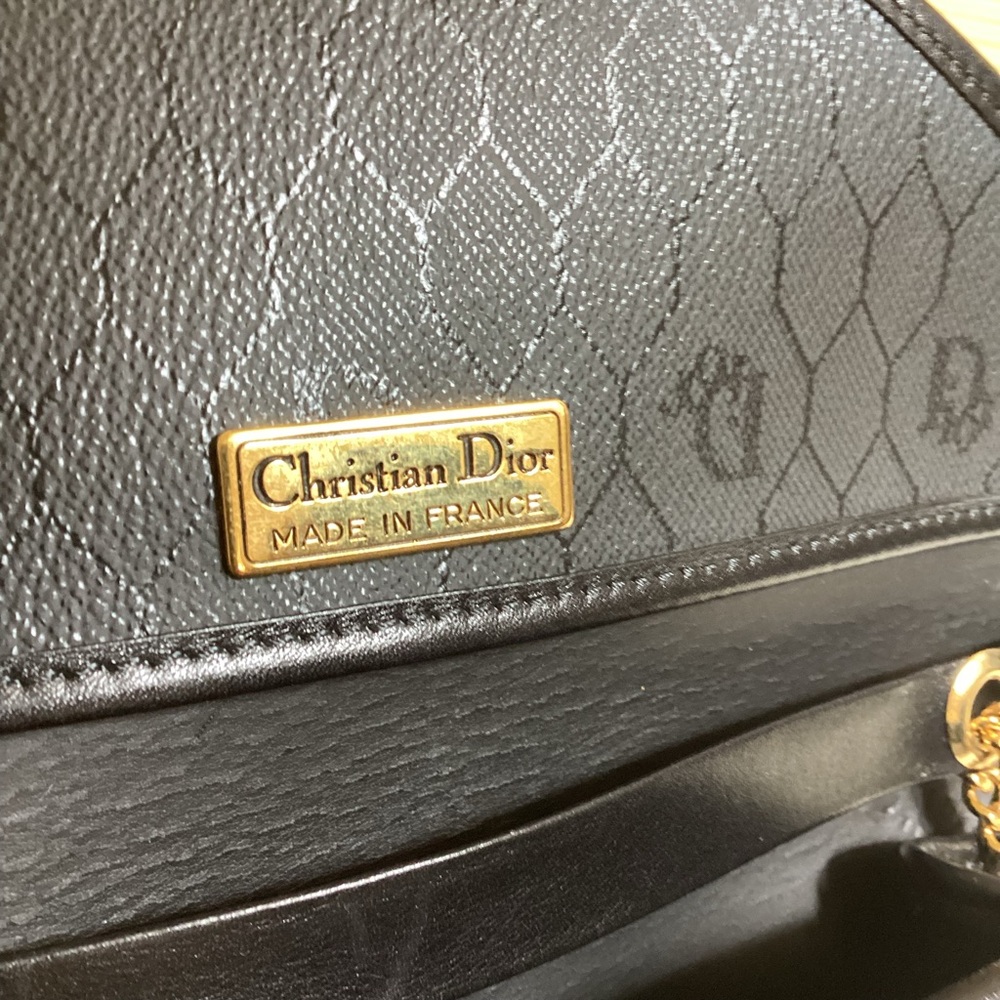 Dior Pre-owned 1980-1990s Mini Honeycomb Chain Shoulder Bag In - Picture 11 of 15